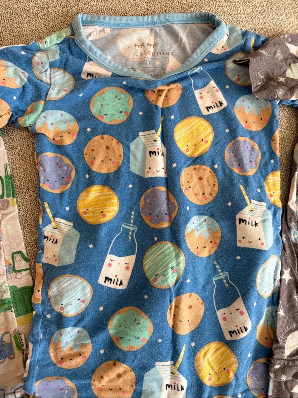Little Sleepies Pajamas - 3 Pack of 2T Pajamas